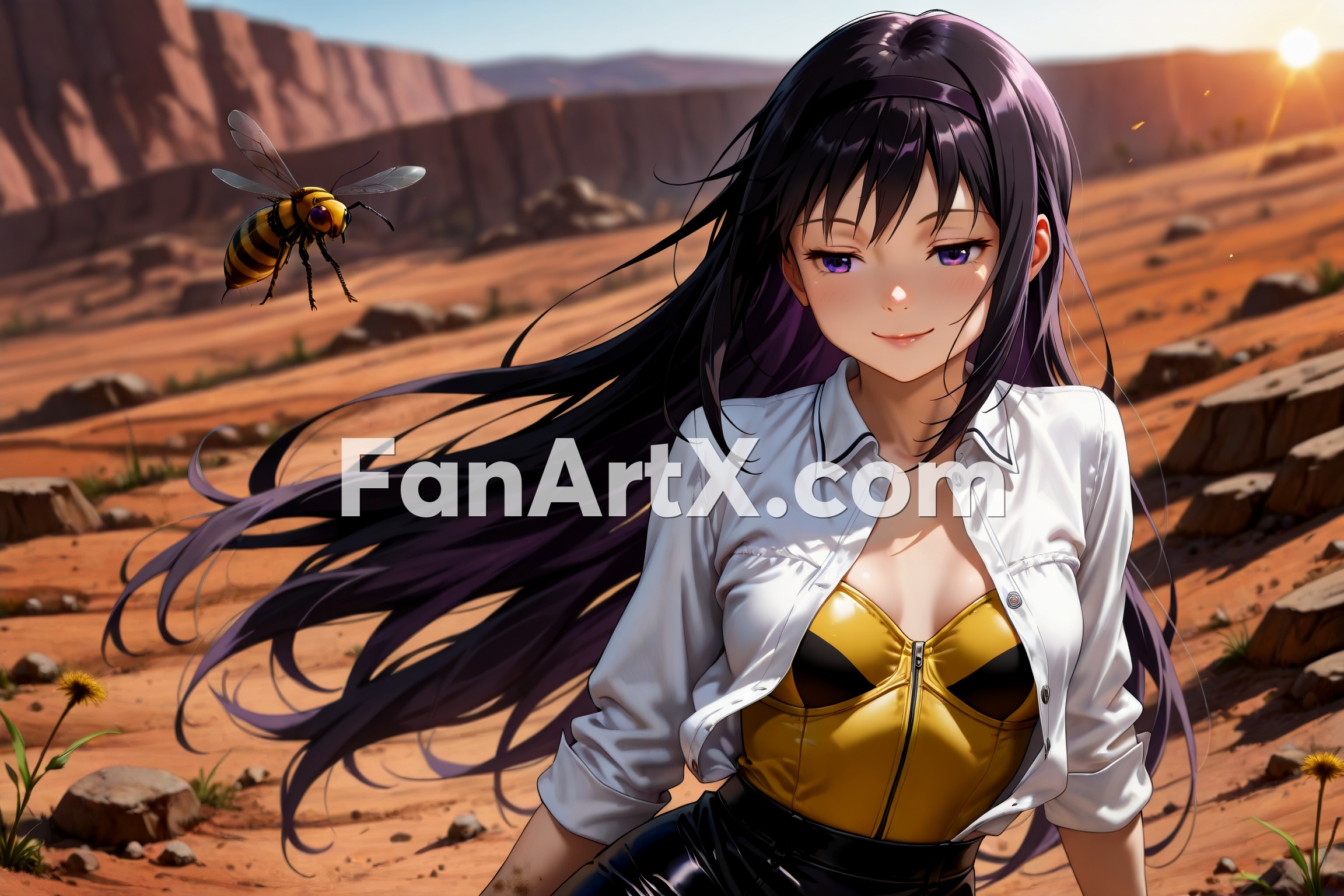 Akemi Homura Puella Magi Madoka Magica Fanart 6767415